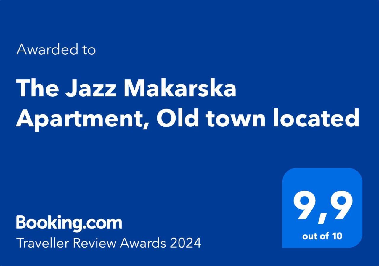 The Jazz Makarska Apartment, Old Town Located,Free Parking Eksteriør bilde